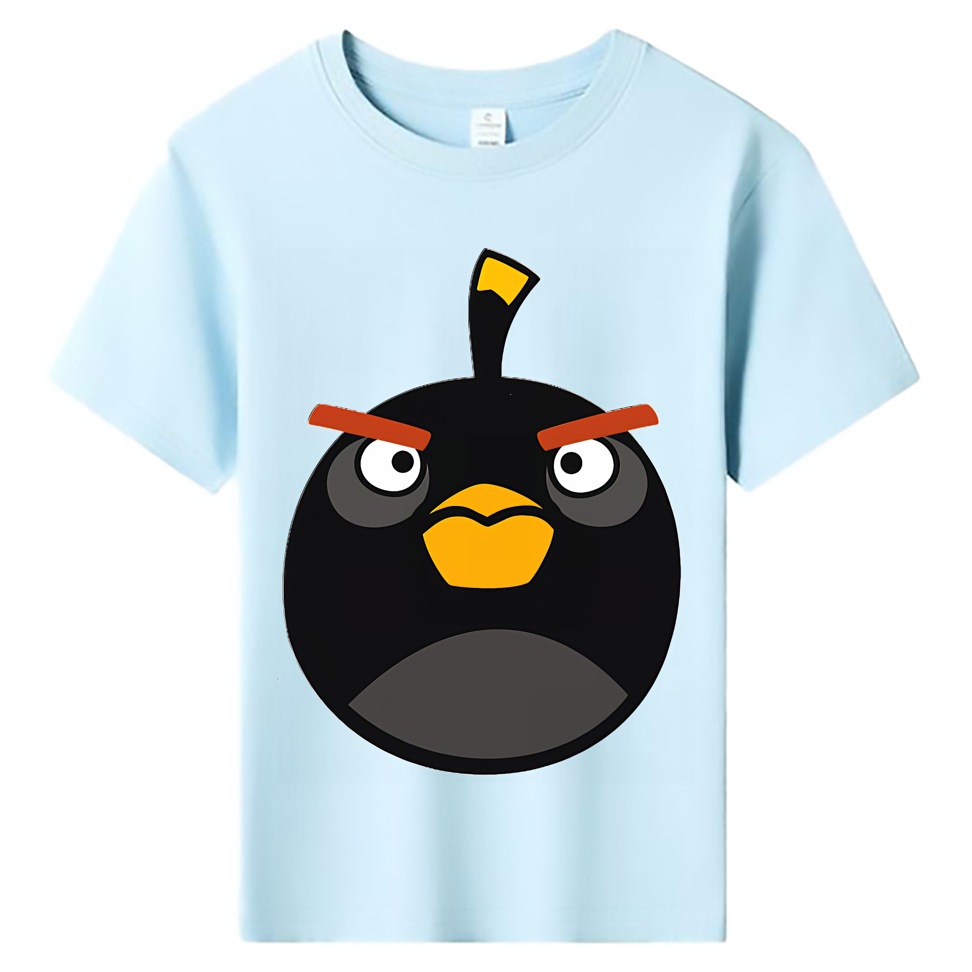 （画像用） Angry Birds アングリーバード 綿100％キッズTシャツ（フロントプリント）